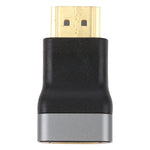 Adaptateur HDMI femelle à mâle à tête plaquée or, HDMI femelle vers HDMI mâle