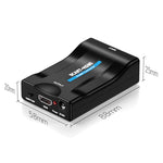 Convertisseur SCART vers HDMI HDTV 1080P HD, SCART vers HDMI