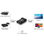 Convertisseur SCART vers HDMI HDTV 1080P HD, SCART vers HDMI