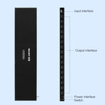 Commutateur Measy SPH116 1 vers 16 HDMI 4K 1080P avec affichage simultané, 1 vers 16, prise AU, 1 vers 16, prise EU, 1 vers 16, prise UK, 1 vers 16, prise US