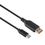 Câble adaptateur chargeur secteur Yoga 3 interface vers Type-C / USB-C mâle pour Lenovo Yoga 3, longueur environ 1,8 m