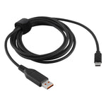 Câble adaptateur chargeur secteur Yoga 3 interface vers Type-C / USB-C mâle pour Lenovo Yoga 3, longueur environ 1,8 m