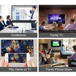 E-Gin-LTH-002 Adaptateur numérique AV 8 broches vers HDMI + port de charge USB pour écran de télévision HD 1080P, E-Gin-LTH-002