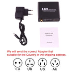 NEWKENG X5 convertisseur vidéo HDMI vers DVI avec sortie audio coaxiale 3,5 mm, prise EU, X5 HDMI vers DVI avec audio