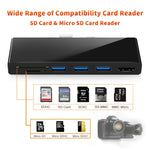 ROCKETEK SK-S5H hub lecteur de carte mémoire 3 x USB 3.0 + HDMI + SD / TF adaptateur HDMI 4K, SK-S5H