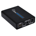 Convertisseur HDMI vers composite / AV S-Video adaptateur vidéo RCA CVBS/L/R, prise EU, HDMI vers AV + S-Video