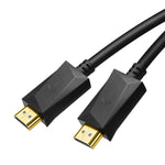 Câble HDMI ROCKETEK HDMI01Y-2 HDMI 2.0 4K 30Hz 3D connecteur plaqué or pour tous appareils HDMI, longueur : 2m