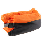 Fauteuil gonflable en tissu polyester avec sac de compression à air pour plage / voyage / hôtellerie / pêche, Taille : 185cm x 75cm x 50cm, Qualité normale