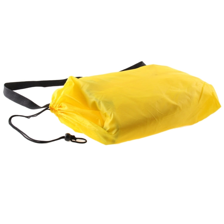 Fauteuil gonflable en tissu polyester avec sac de compression à air pour plage / voyage / hôtellerie / pêche, Taille : 185cm x 75cm x 50cm, Qualité normale