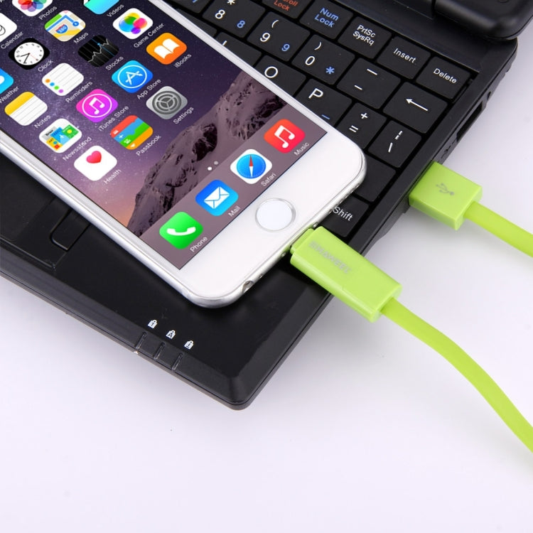 HAWEEL Câble de synchronisation et de charge de données USB 2-en-1 Micro USB et 8 broches vers USB de 1 m, câble 2-en-1 avec deux connecteurs