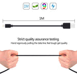 HAWEEL Câble de synchronisation et de charge USB haute vitesse 35 cœurs 8 broches vers USB pour iPhone, iPad, 8 broches 1m, Câble 8 broches 1m
