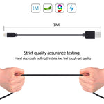 5 PCS HAWEEL Kit de 5 Câbles de Synchronisation et de Charge USB Haute Vitesse 8 Broches de 1m pour iPhone, iPad