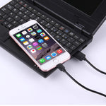 5 PCS HAWEEL Kit de 5 Câbles de Synchronisation et de Charge USB Haute Vitesse 8 Broches de 1m pour iPhone, iPad
