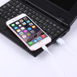3 CÂBLES HAWEEL 1m Haute Vitesse 8 broches vers USB Kit de synchronisation et de charge pour iPhone, iPad, 3 pièces
