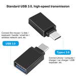 Adaptateur de transmission de données OTG HAWEEL USB-C / Type-C mâle vers USB 3.0 femelle