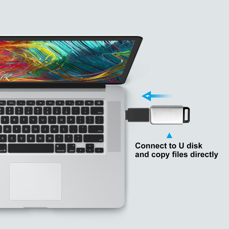 Adaptateur de transmission de données OTG HAWEEL USB-C / Type-C mâle vers USB 3.0 femelle