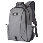 Sac à dos ordinateur portable HAWEEL 14W pliable amovible panneau solaire extérieur portable toile double épaule, sortie USB : 5V 2.1A max