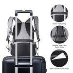 Sac à dos ordinateur portable HAWEEL 14W pliable amovible panneau solaire extérieur portable toile double épaule, sortie USB : 5V 2.1A max