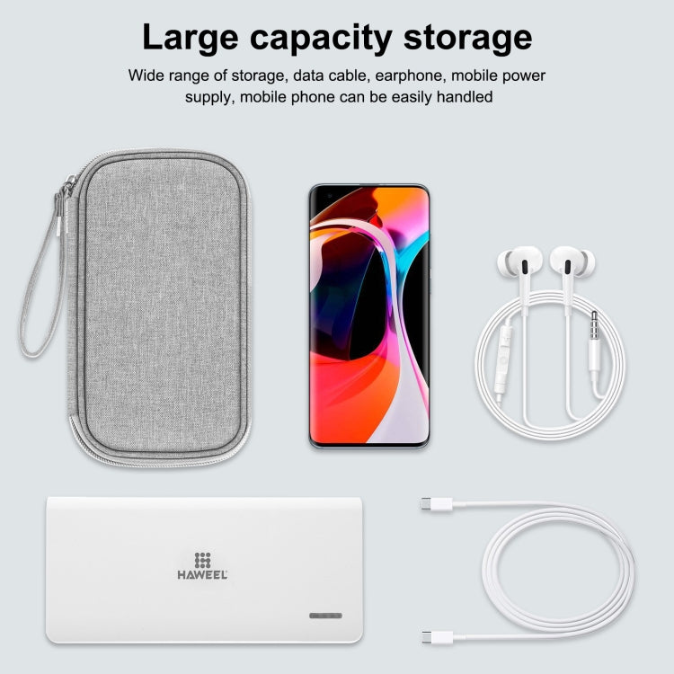 Sac de rangement pour appareils électroniques HAWEEL pour téléphones portables, banques d'alimentation, câbles, souris, écouteurs, organisateur numérique, Taille : S, organisateur numérique