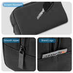 Sac de rangement organisateur électronique HAWEEL pour chargeur, batterie externe, câbles, souris, écouteurs, taille : L, organisateur électronique, taille : L