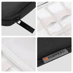 Boîte de rangement pour bracelet de montre HAWEEL, étui de rangement pour écouteurs/clé USB/câble numérique, taille : M