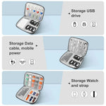 Boîte de rangement pour bracelet de montre HAWEEL, étui de rangement pour écouteurs/clé USB/câble numérique, taille : M