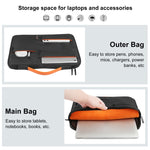 Étui à manchette HAWEEL 13,0 pouces avec fermeture éclair, sacoche pour ordinateur portable pour Macbook, Samsung, Lenovo Thinkpad, Sony, DELL Alienware, CHUWI, ASUS, HP, ordinateurs portables 13 à 13,5 pouces