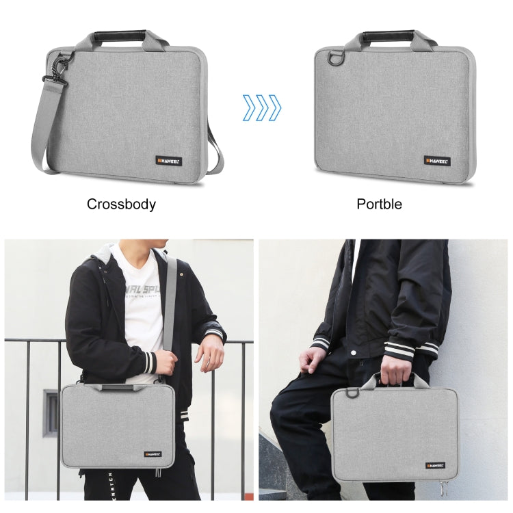 Sacoche bandoulière HAWEEL 15,0 à 16,0 pouces pour ordinateur portable, pour Macbook, Lenovo Thinkpad, ASUS, HP, 15,0 à 16,0 pouces