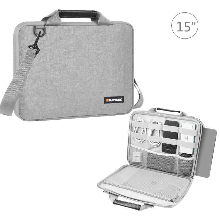Sacoche bandoulière HAWEEL 15,0 à 16,0 pouces pour ordinateur portable, pour Macbook, Lenovo Thinkpad, ASUS, HP, 15,0 à 16,0 pouces