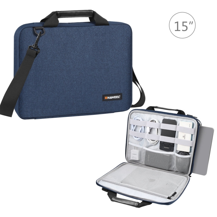 Sacoche bandoulière HAWEEL 15,0 à 16,0 pouces pour ordinateur portable, pour Macbook, Lenovo Thinkpad, ASUS, HP, 15,0 à 16,0 pouces