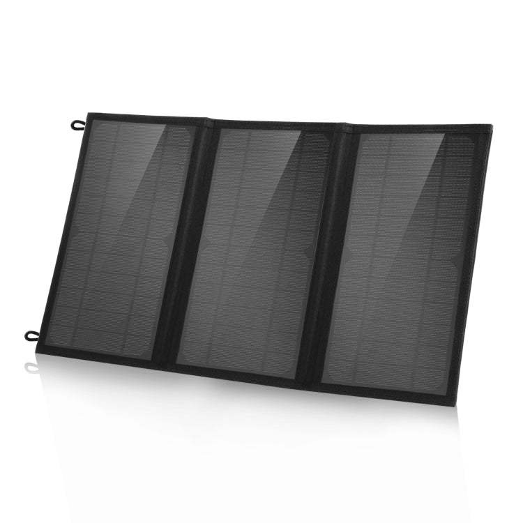 Chargeur solaire pliable HAWEEL 18W à 3 panneaux avec sac, ports USB doubles 5V / 3,1A max, compatible QC3.0 et AFC, 18W 3 panneaux