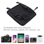 Chargeur solaire pliable HAWEEL 28W avec panneau parapluie supérieur, ports USB doubles 5V 3A max, compatible QC3.0 / FCP / SCP / AFC / SFCP