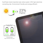 Chargeur solaire ultrafin HAWEEL 21W pliable en 3 volets, ports USB doubles 5V / 3A, compatible QC3.0 et AFC, ultrafin 21W