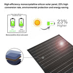 Chargeur solaire pliable HAWEEL 50W avec sac de voyage pliable, 50W