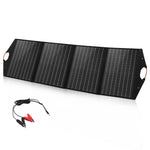 Chargeur solaire pliable HAWEEL 100W avec sac de voyage pliable, 100W