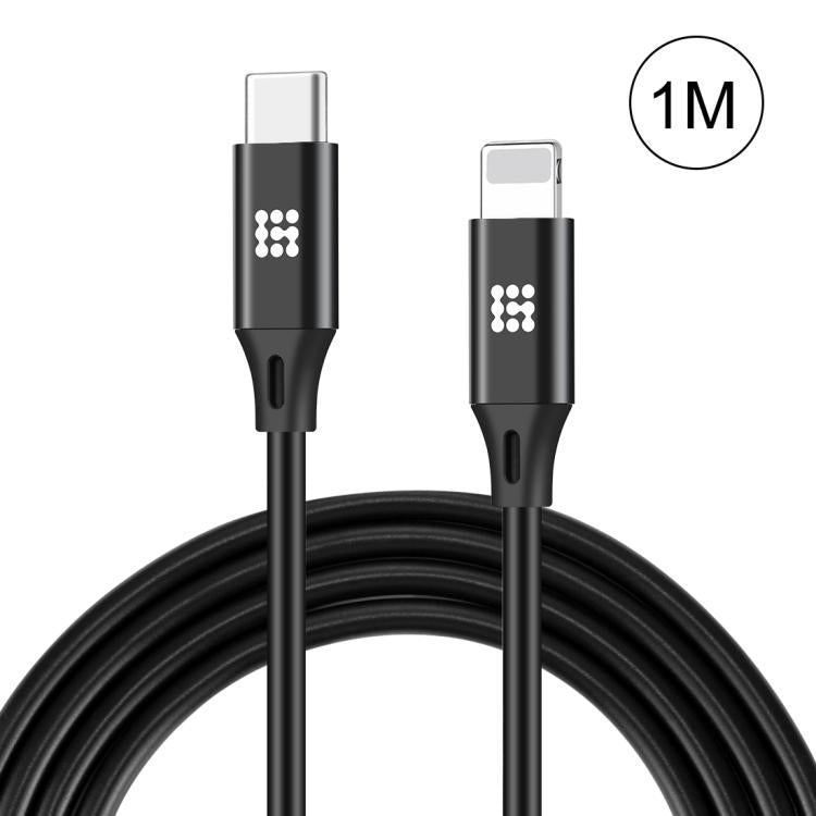HAWEEL Câble de synchronisation/recharge OTG USB-C/Type-C vers 8 broches de 1 m