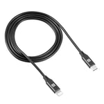 HAWEEL Câble de synchronisation/recharge OTG USB-C/Type-C vers 8 broches de 1 m
