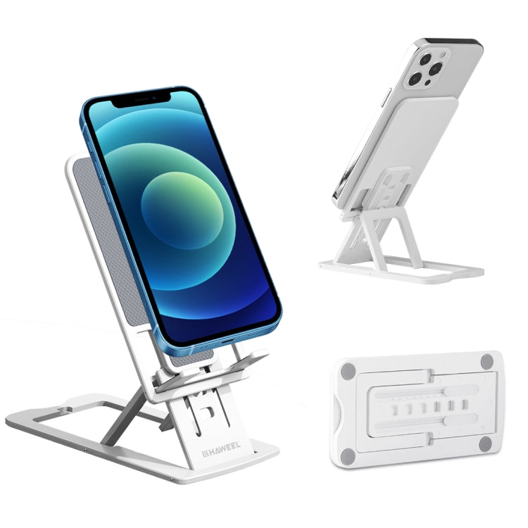 Support de bureau pliable portable réglable HAWEEL pour diffusion en direct, en plastique