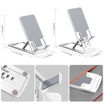 Support de bureau pliable portable réglable HAWEEL pour diffusion en direct, en plastique
