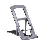 Support de bureau pliable réglable en alliage d'aluminium HAWEEL pour diffusion en direct, alliage d'aluminium
