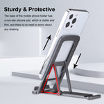 Support de bureau pliable réglable en alliage d'aluminium HAWEEL pour diffusion en direct, alliage d'aluminium