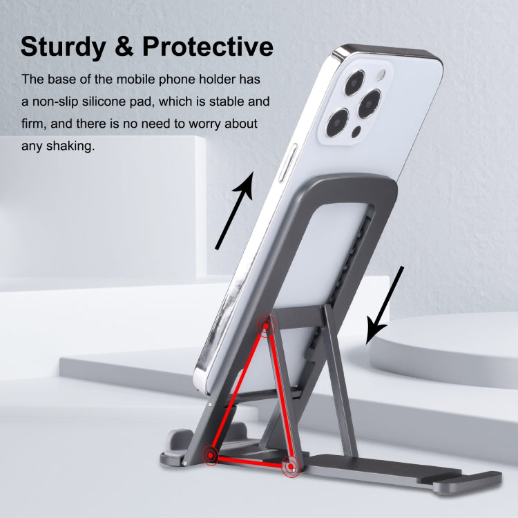 Support de bureau pliable réglable en alliage d'aluminium HAWEEL pour diffusion en direct, alliage d'aluminium
