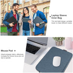 Housse pour ordinateur portable HAWEEL 15 pouces avec fermeture éclair, sac mallette pour ordinateur portable de 14 à 15 pouces, pour ordinateur portable de 14 à 15 pouces