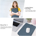 Housse pour ordinateur portable HAWEEL 16 pouces avec fermeture éclair, sac mallette pour ordinateur portable de 15 à 16,7 pouces, pour ordinateur portable de 15 à 16,7 pouces