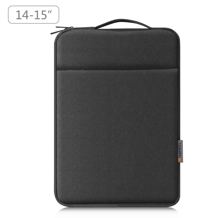 Housse pour ordinateur portable HAWEEL avec fermeture éclair et poignée pour ordinateur portable de 14 à 15 pouces, pour ordinateur portable de 14 à 15 pouces (avec poignée)