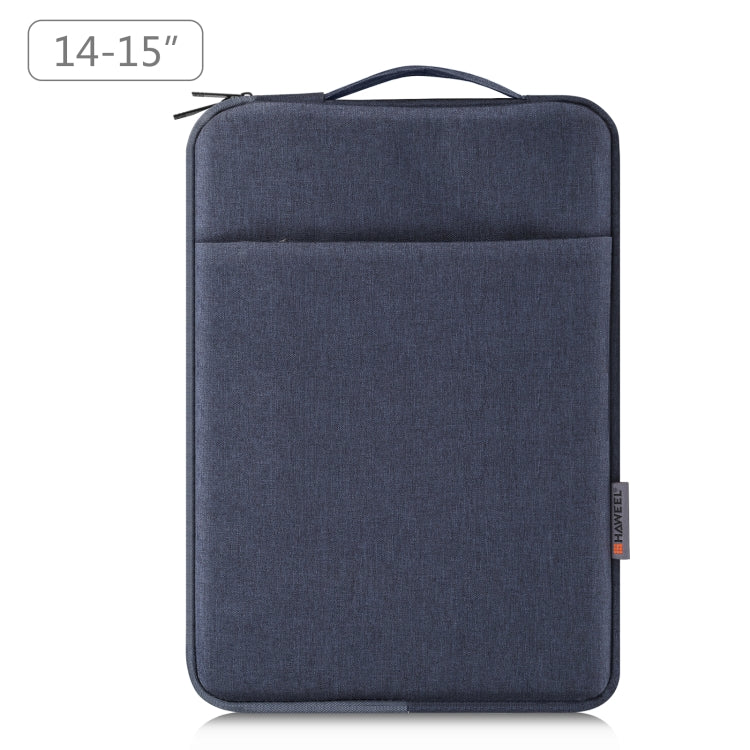 Housse pour ordinateur portable HAWEEL avec fermeture éclair et poignée pour ordinateur portable de 14 à 15 pouces, pour ordinateur portable de 14 à 15 pouces (avec poignée)