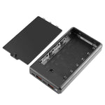 Boîtier de batterie externe HAWEEL DIY 6 x 18650 24W charge rapide avec écran, sans batterie, 6 x 18650 Batterie