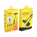 Écouteurs Bluetooth sportifs magnétiques stéréo BT-KDK61 avec réduction de bruit CVC6.0, support contrôle filaire