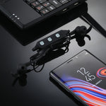 Écouteurs Bluetooth sportifs magnétiques stéréo BT-KDK61 avec réduction de bruit CVC6.0, support contrôle filaire