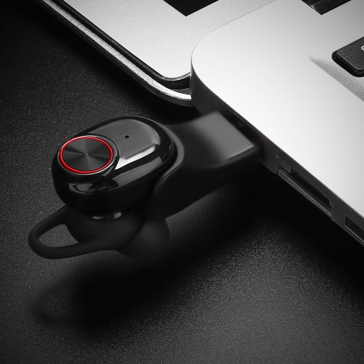 Écouteurs anti-bruit BTH-V5 DSP, casque sans fil de sport Bluetooth V5.0 avec étui de chargement, compatible avec iPhone et Android